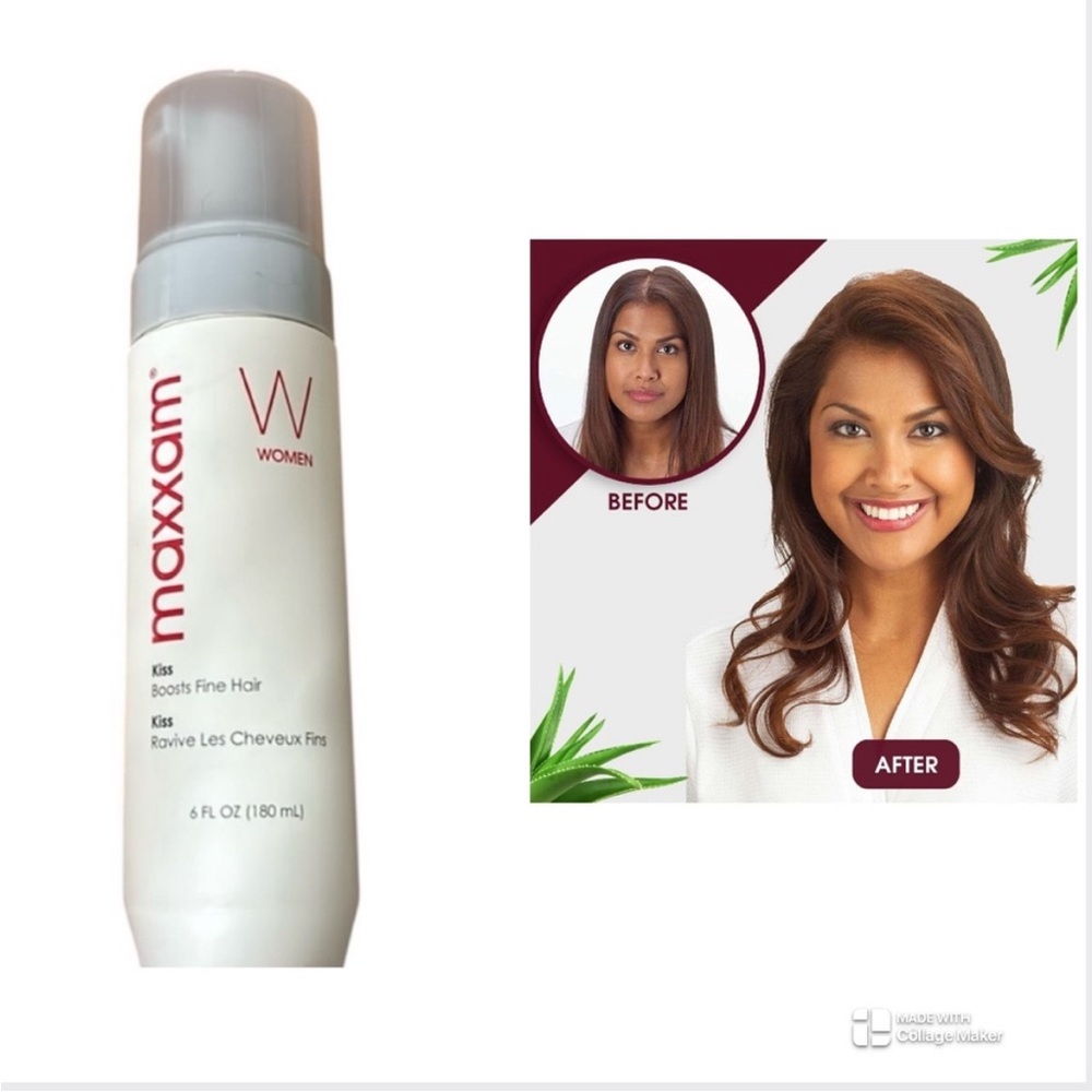 Women Hair Boosting Foam - White NWT